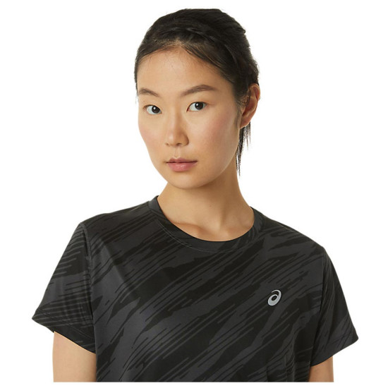 Asics Γυναικεία κοντομάνικη μπλούζα Core All Over Print SS Top Asics Γυναικεία κοντομάνικη μπλούζα Core All Over Print SS Top